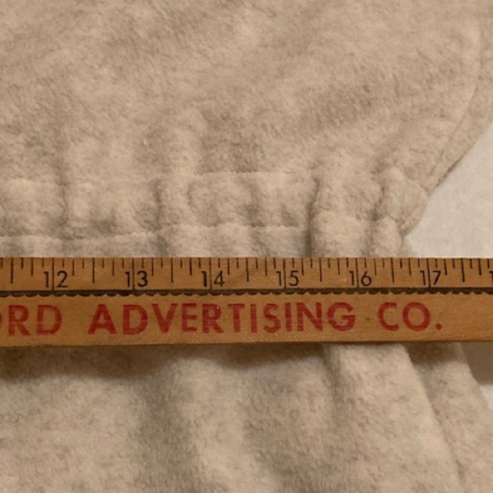 Women’s Cityscape Fall White Fleece Jacket Size Large-Made in Canada - Picture 10 of 11
